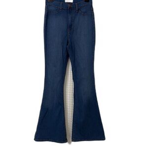 Vibrant Blue Flare Wide Leg Jeans Size 9/28